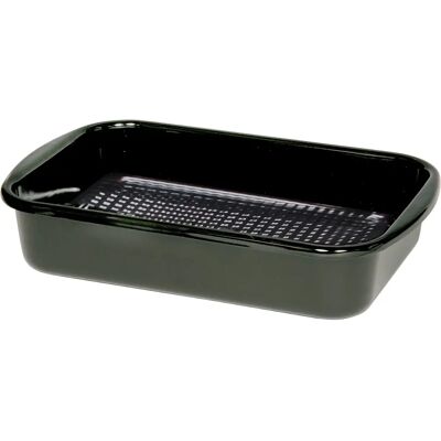 Riess Schwarze Waffel Grillpfanne - Grillpfanne Riess Schwarze Waffel Grillpfanne - Grillpfanne