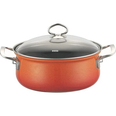 Riess 0655-34 - Utensili da Cucina Arancione - Pentola e Padella Riess 0655-34 - Utensili da Cucina Arancione - Pentola e Padella