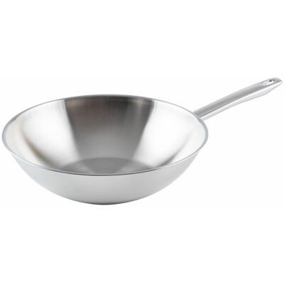 Riess 1952-043 Wok - Edelstahl, 30cm - Wok/Pfanne Riess 1952-043 Wok - Edelstahl, 30cm - Wok/Pfanne