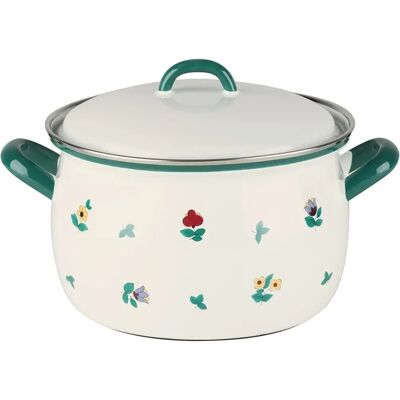 Riess Gmundner Casserole émaillée - 16cm, 1,5L, Multicolore - Publicité Riess Gmundner Casserole émaillée - 16cm, 1,5L, Multicolore - Publicité