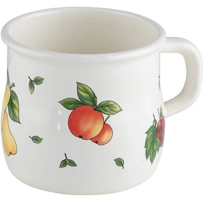 Riess 3/8L Fruit Garden Emaillebecher - Trinkbecher Riess 3/8L Fruit Garden Emaillebecher - Trinkbecher