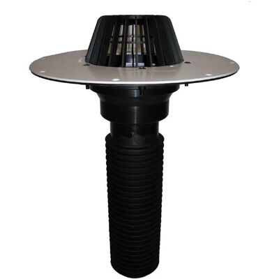Ferrari Srl - DN110 - collo PVC - collegamento a lamiere PVC - Componente drenaggio Ferrari Srl - DN110 - collo PVC - collegamento a lamiere PVC - Componente drenaggio