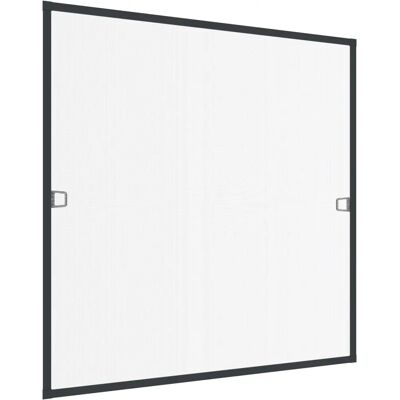 Marco insecticida WINDHAGER - 100x120 cm - gris oscuro - Fibra de vidrio Marco insecticida WINDHAGER - 100x120 cm - gris oscuro - Fibra de vidrio