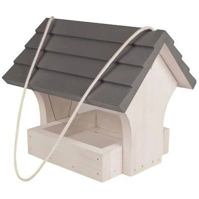 Mangime per uccelli Windhager 07671 - Legno di pino resistente alle intemperie, tetto rimovibile, capacità 0,7L - Mangime per uccelli Mangime per uccelli Windhager 07671 - Legno di pino resistente alle intemperie, tetto rimovibile, capacità 0,7L - Mangime per uccelli
