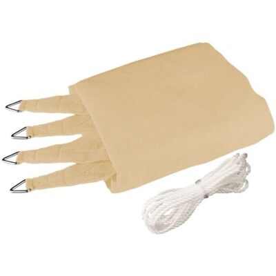 Windhager Champagner 4x4m Quadrat Sonnensegel Windhager Champagner 4x4m Quadrat Sonnensegel