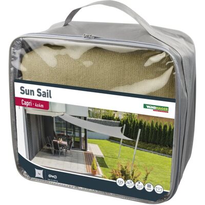 Windhager Grünes Sonnensegel 4 x 4 m - Gartenzelt Windhager Grünes Sonnensegel 4 x 4 m - Gartenzelt