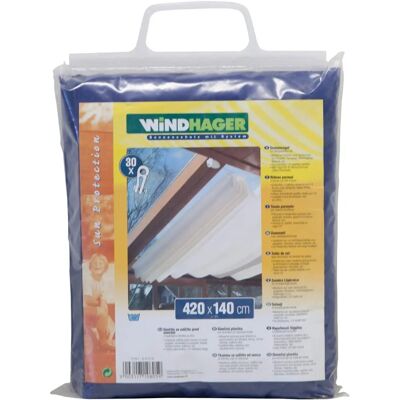 Windhager Tenda solar per cavo tendeur - Résistant aux UV, Polyester, Intérieur/Extérieur - Tenda stabile ai raggi UV per terrazzi, balconi, giardini d'inverno ecc... In tessuto di poliestere di qualità Per ambiente interno ed esterno Resistente alle intemperie Lavabile a +40°C (bianco a +60°C) - Publicité Windhager Tenda solar per cavo tendeur - Résistant aux UV, Polyester, Intérieur/Extérieur - Tenda stabile ai raggi UV per terrazzi, balconi, giardini d'inverno ecc... In tessuto di poliestere di qualità Per ambiente interno ed esterno Resistente alle intemperie Lavabile a +40°C (bianco a +60°C) - Publicité