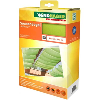 Windhager Windhager Zonnescherm Zeil - UV-bestendig Polyester - Buiten UV Bescherming Windhager Windhager Zonnescherm Zeil - UV-bestendig Polyester - Buiten UV Bescherming
