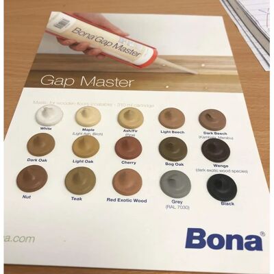 Bona Bianco Filler elastico - Stucco elastico per battiscopa in parquet Bona Bianco Filler elastico - Stucco elastico per battiscopa in parquet