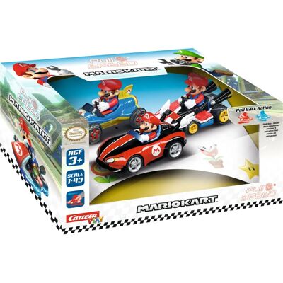 Carrera Play Mario Kart Ciągnij & Prędkość - Mario, Dziki Skrzydło - Samochodzik Carrera Play Mario Kart Ciągnij & Prędkość - Mario, Dziki Skrzydło - Samochodzik
