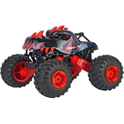Carrera Toys RC Dino Car - 4WD 360° triki - Czerwony i Czarny Carrera Toys RC Dino Car - 4WD 360° triki - Czerwony i Czarny