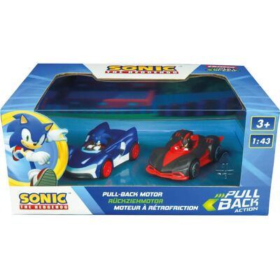 Carrera Modell Sonic Shadow Twinpack - 1:43 - Autosport Carrera Modell Sonic Shadow Twinpack - 1:43 - Autosport