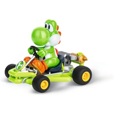 Carrera Yoshi 1:18 RC Samochód - Lekki kart tubowy - Fan Mario Kart Carrera Yoshi 1:18 RC Samochód - Lekki kart tubowy - Fan Mario Kart