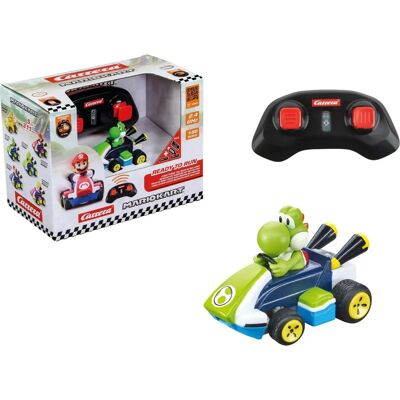Carrera Yoshi Mario Kart Mini RC - Voiture RC - 6-14 ans Carrera Yoshi Mario Kart Mini RC - Voiture RC - 6-14 ans