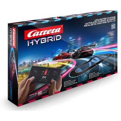 Carrera Porsche 911 GT3 R Rennbahn Set - Modell, App-Steuerung, 6,09m Carrera Porsche 911 GT3 R Rennbahn Set - Modell, App-Steuerung, 6,09m