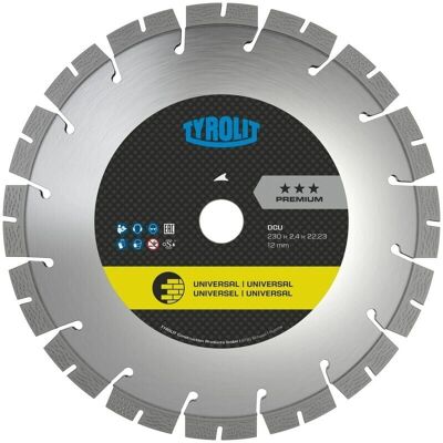 Tyrolit Modelo 180960 Disco de corte diamante - Material de construcción Tyrolit Modelo 180960 Disco de corte diamante - Material de construcción