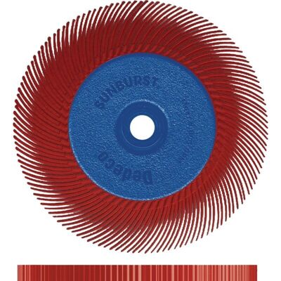 Tyrolit Sunburst Ø 150 x 12,7 x 25,4 mm P 220 braun - Radialschleifbürste Tyrolit Sunburst Ø 150 x 12,7 x 25,4 mm P 220 braun - Radialschleifbürste