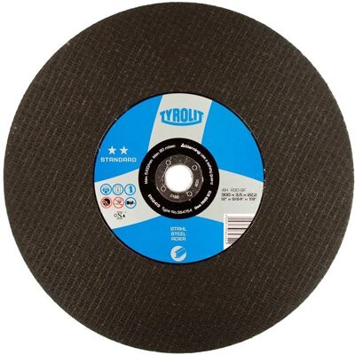 Tyrolit Kapskiva Standard Stål 300X3.5X22.2 A30-Bf Stationär - cut-off wheel Tyrolit Kapskiva Standard Stål 300X3.5X22.2 A30-Bf Stationär - cut-off wheel