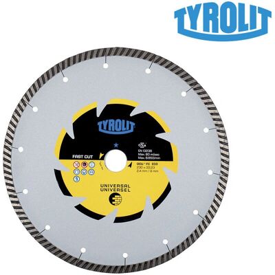 Tyrolit 230mm Turbo Diamantschneidscheibe Tyrolit 230mm Turbo Diamantschneidscheibe