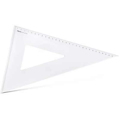 Jovi Aristo Model AR6031F - Trojúhelník 60° s Fázou - Nástroj pro technické kreslení Jovi Aristo Model AR6031F - Trojúhelník 60° s Fázou - Nástroj pro technické kreslení