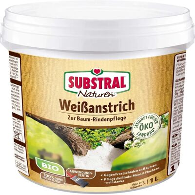 SUBSTRAL Naturen Weiße Farbe ORGANIC, 1 Liter SUBSTRAL Naturen Weiße Farbe ORGANIC, 1 Liter