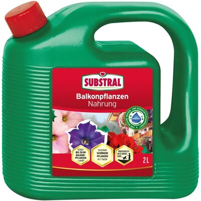SUBSTRAL Magas minőségű erkélynövények műtrágya - 2L SUBSTRAL Magas minőségű erkélynövények műtrágya - 2L