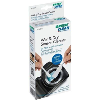 Kit de nettoyage de capteur GREEN CLEAN - Bleu, SC-6060 - Publicité Kit de nettoyage de capteur GREEN CLEAN - Bleu, SC-6060 - Publicité