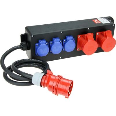 PCE 9441050 - Distributore di energia con 3xCEE 16/5, cavo 2m PCE 9441050 - Distributore di energia con 3xCEE 16/5, cavo 2m