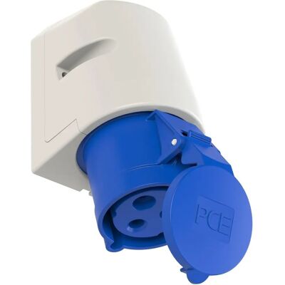 PC Electric Utendørs 32A 3-polt IP44 Stikkontakt PC Electric Utendørs 32A 3-polt IP44 Stikkontakt