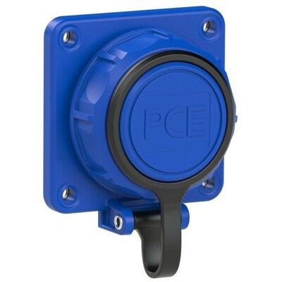 PCE 20351-8b Waterdichte paneelstopcontact - 16A, IP66/68, Nautilus PCE 20351-8b Waterdichte paneelstopcontact - 16A, IP66/68, Nautilus