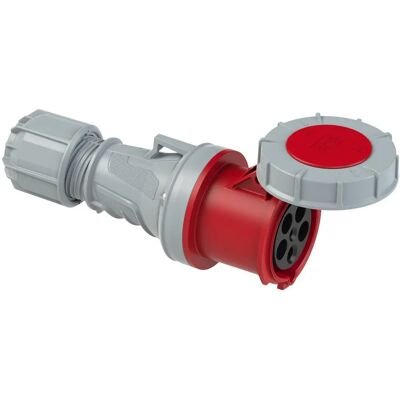 PCE Power Twist 235-6 Rosso 63A 5P IP67 Connettore di alimentazione PCE Power Twist 235-6 Rosso 63A 5P IP67 Connettore di alimentazione