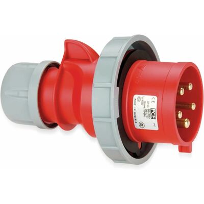 Prise industrielle 16A IP67 PC Electric - 3P+N+J - Publicité Prise industrielle 16A IP67 PC Electric - 3P+N+J - Publicité