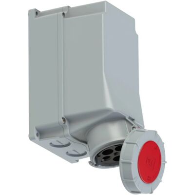PCE Polen Power Twist 125A 5P Veggkontakt - IP67 Strømtilkobling PCE Polen Power Twist 125A 5P Veggkontakt - IP67 Strømtilkobling
