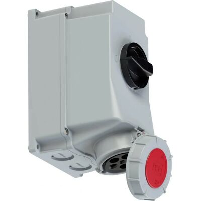 PCE 75352-6 Enchufe de pared gris rojo - Equipo eléctrico PCE 75352-6 Enchufe de pared gris rojo - Equipo eléctrico