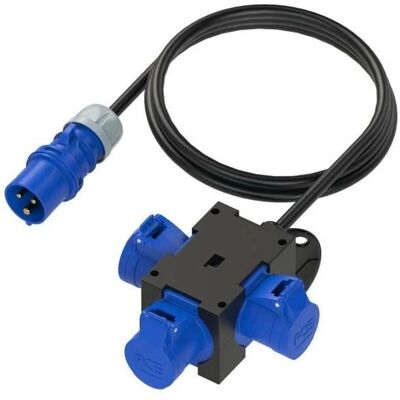 PCE 9430155 Stroomverdeler - IP44 16A 230V PCE 9430155 Stroomverdeler - IP44 16A 230V
