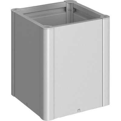 Jardinera Biohort Belvedere Midi - Plata - 53x53x61 cm Jardinera Biohort Belvedere Midi - Plata - 53x53x61 cm