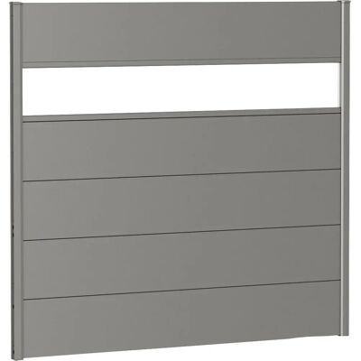 Pantalla de privacidad Biohort 137cm x 145m, gris, paneles de acero, acrílico Pantalla de privacidad Biohort 137cm x 145m, gris, paneles de acero, acrílico