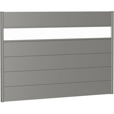 BIOHORT Sichtschutz - 137cm x 194m, Dunkelgrau, Metall & Acryl BIOHORT Sichtschutz - 137cm x 194m, Dunkelgrau, Metall & Acryl