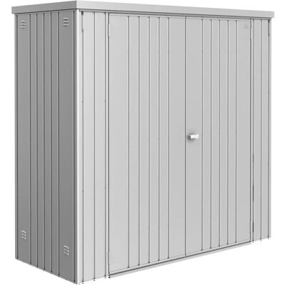 Biohort Gerätehaus - Silber - 191x83x183 cm Biohort Gerätehaus - Silber - 191x83x183 cm