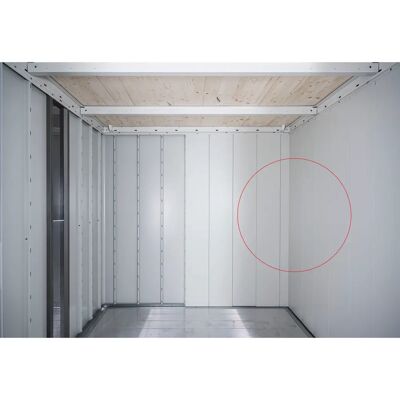 BIOHORT Neo 3D/4C Stahl-Innenwand - Gartenhaus-Seitenwand BIOHORT Neo 3D/4C Stahl-Innenwand - Gartenhaus-Seitenwand