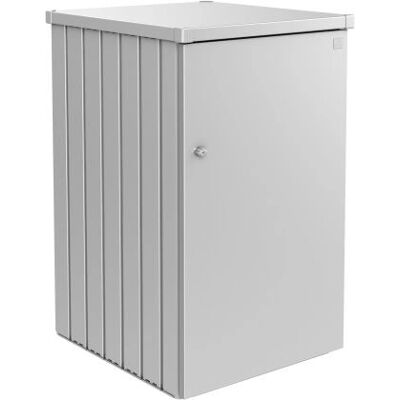 Biohort Alex Contenedor de basura metálico - Plata, 80x129x88cm - 740L Biohort Alex Contenedor de basura metálico - Plata, 80x129x88cm - 740L