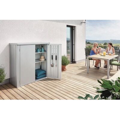 Biohort Romeo M High Metallschrank - Gartenschrank Biohort Romeo M High Metallschrank - Gartenschrank