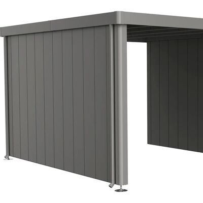 BIOHORT Neo 4A-4D Stahlwand - Gartenschuppen-Seitenwand BIOHORT Neo 4A-4D Stahlwand - Gartenschuppen-Seitenwand