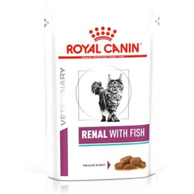 Royal Canin Dieta Weterynaryjna Feline Renal z Rybą Mokra Karma 85g Royal Canin Dieta Weterynaryjna Feline Renal z Rybą Mokra Karma 85g