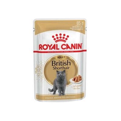 Royal Canin British Shorthair Voksen Våtfôr 85g Royal Canin British Shorthair Voksen Våtfôr 85g