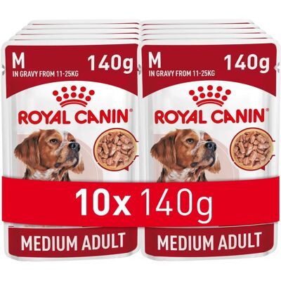 Royal Canin Medium Adult karma dla psów mokra 140g Royal Canin Medium Adult karma dla psów mokra 140g