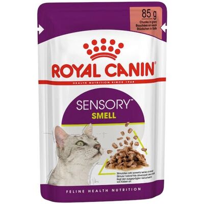 Royal Canin Sensory Lukt i Saus Våt Kattemat - 85g Royal Canin Sensory Lukt i Saus Våt Kattemat - 85g