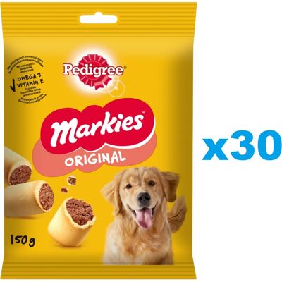Pedigree Markies 150g - Biscuiți crocanți pentru câini cu os de măduvă Pedigree Markies 150g - Biscuiți crocanți pentru câini cu os de măduvă