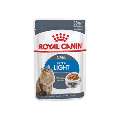 Royal Canin Ultra Light Gravy 85 g - Mokrą karmę dla kotów Royal Canin Ultra Light Gravy 85 g - Mokrą karmę dla kotów