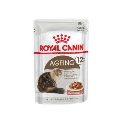 Royal Canin Feline Ageing 12+ en sauce - 12x85g - Publicité Royal Canin Feline Ageing 12+ en sauce - 12x85g - Publicité
